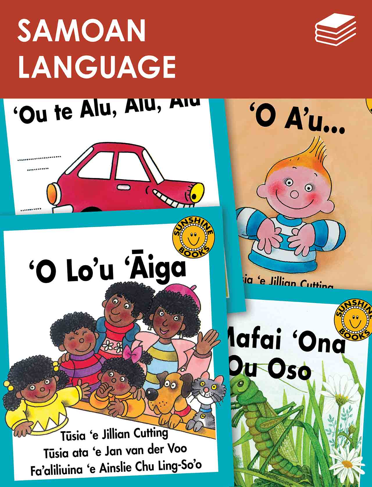 Samoan Language Emergent Pack – Levels 1-4 – Sunshine Books New Zealand